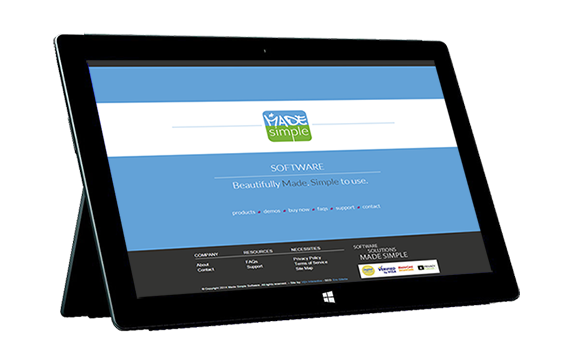 madesimple software website development